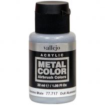 Краска Vallejo Metal Color: Dull Aluminium 77.721 (32 мл)